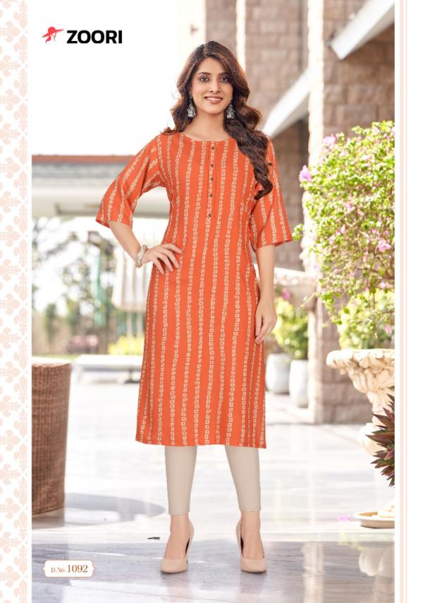 Zoori Akshara 15 Fancy Casual Wear Kurti